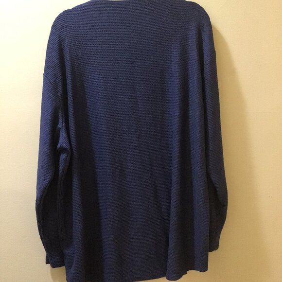 Lands' End thermal top waffle-knit pattern - Picture 2 of 5